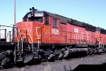 Eastern Idaho #6525 ex PRR SD45 lays over in UP yard